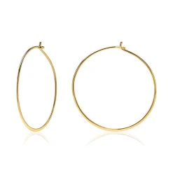 Creolen aus vergoldetem 925er Silber LSE0022