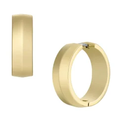 Creolen für Damen aus vergoldetem Edelstahl JF04539710