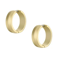 Creolen für Damen aus vergoldetem Edelstahl JF04539710