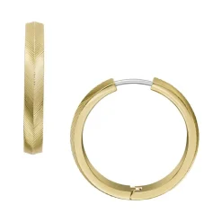 Damen Creolen Harlow aus Edelstahl, IP Gold JF04537710