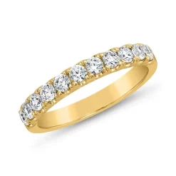 Damen Goldring mit Brillanten BDR0047-GSL