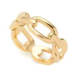 Damen Ring Mathilde aus Edelstahl, IP Gold 024269