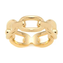 Damen Ring Mathilde aus Edelstahl, IP Gold 024269