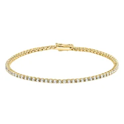 Damen Rivière-Armband aus Gold mit Diamanten BDB0030-GSL