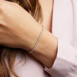 Damen Rivière-Armband aus Gold mit lab grown Diamanten BDB0031LG-GSL