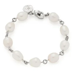 Damenarmband Florentina Clip & Mix mit Perlen 018415