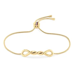 Damenarmband Twisted aus Edelstahl, IP Gold 2780712