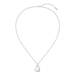 Damenkette Honey aus Edelstahl mit Herz, gravierbar 1580573