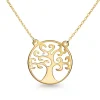 Damenkette Lebensbaum aus 9-karätigem Gold GN0040-9KG