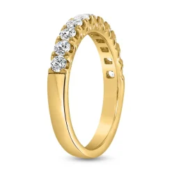 Damenring aus Gelbgold mit Brillanten, lab-grown BDR0047LG-GSL