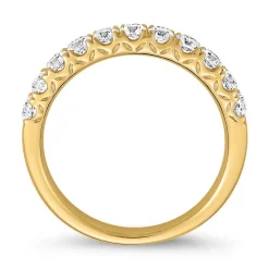 Damenring aus Gelbgold mit Brillanten, lab-grown BDR0047LG-GSL