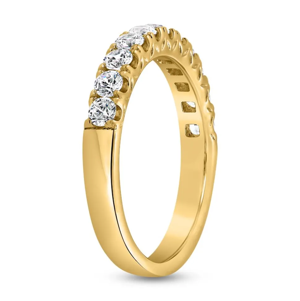 Damenring aus Gelbgold mit Brillanten, lab-grown BDR0047LG-GSL