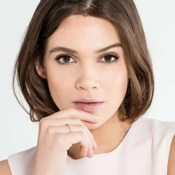 Damenring aus rosévergoldetem 925er Silber mit Zirkonia TR1981-416-14