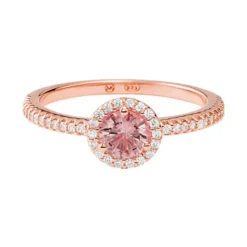 Damenring aus rosévergoldetem Sterlingsilber MKC1346A2791