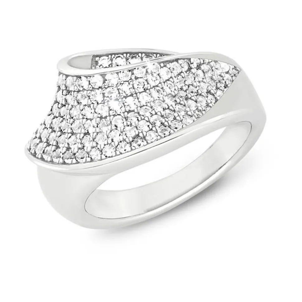 Damenring aus Sterlingsilber mit Zirkonia 202349