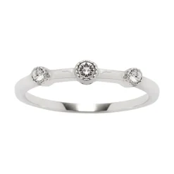 Damenring Marida Ciao aus Edelstahl mit Glassteinen 018898