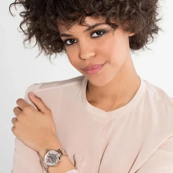 Damenuhr Karma aus rosévergoldetem Edelstahl WA0257-277-201