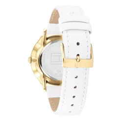 Damenuhr Layla aus vergoldetem Edelstahl und Leder 1782454