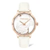 Damenuhr Marietas mit weiß-schimmerndem Lederband PL.16041MSR/01
