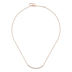 Diamantkette für Damen aus Roségold BDN0009-RSL