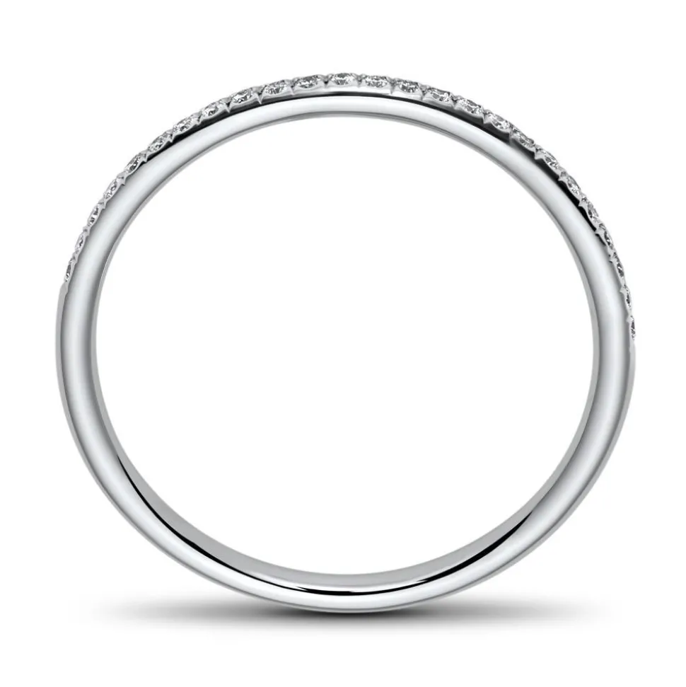 Diamantring aus 750er Weißgold Diamanten DR0066