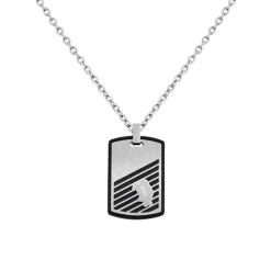 Dog Tag Kette Burren für Herren aus Edelstahl PJ.26464PSS/01
