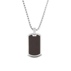 Dog Tag Kette für Jungen aus Edelstahl 2036874
