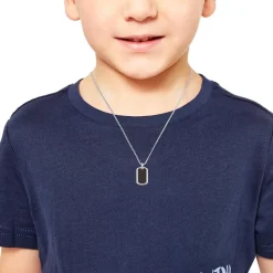 Dog Tag Kette für Jungen aus Edelstahl 2036874