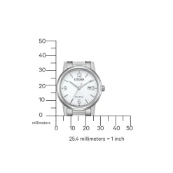 Eco-Drive Solaruhr für Damen aus Edelstahl EW2720-57A