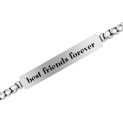 Edelstahl Armband Gansu für Herren, gravierbar PJ26474BSS.01