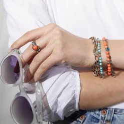 Edelstahl Ringset Letizia für Damen 017917