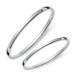 Eheringe aus 585er Weißgold ER0008-14KWs