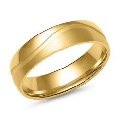 Eheringe aus Gold mit 5 Diamanten ER0072s