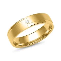 Eheringe aus Gold mit Brillant ER0066s