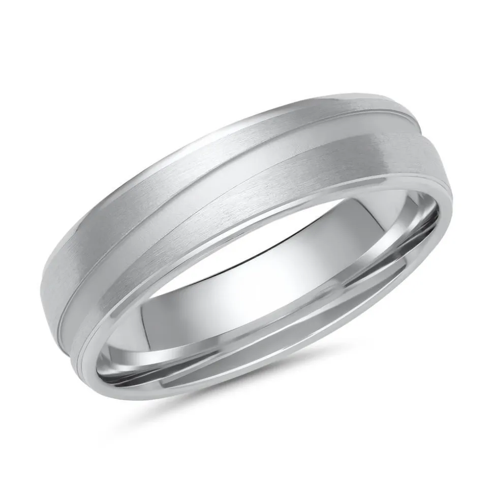 Eheringe aus Weißgold oder Platin mit 39 Brillanten ER0036s