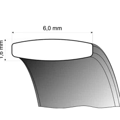 Eheringe Gelb- und Weißgold 6mm 50651-060