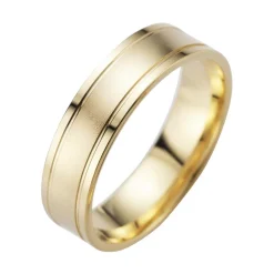 Eheringe Gelbgold mit Brillanten Breite 6 mm WR0959