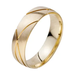 Eheringe Gelbgold mit Brillanten Breite 6 mm WR0945