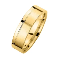 Eheringe Gelbgold mit Brillanten Breite 6 mm WR0873