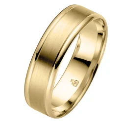 Eheringe Gelbgold 6mm 03689-040