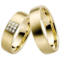 Eheringe Gelbgold 6mm 06285