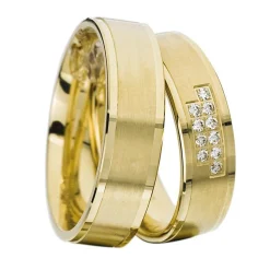 Eheringe Gelbgold 6mm 06218-060