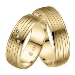 Eheringe Gelbgold 6mm 06296