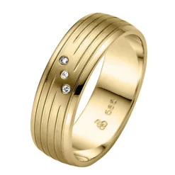 Eheringe Gelbgold 6mm 06296