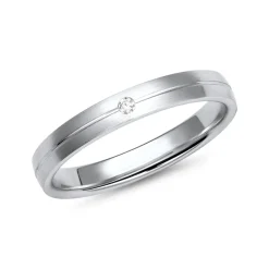 Eheringe mit Brillant Breite 3 mm WR0766