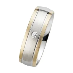 Eheringe mit Diamanten Breite 6 mm WR0894