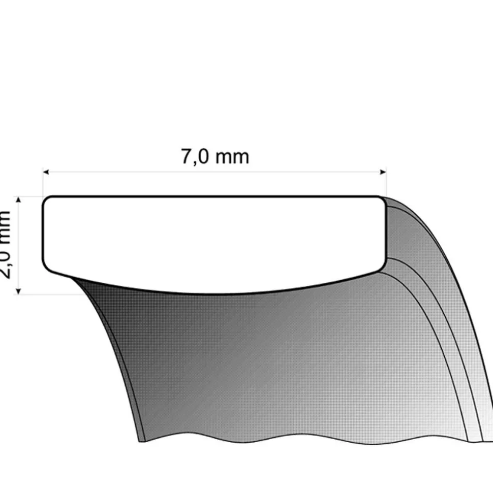 Eheringe Weiß- und Gelbgold 7mm 50670