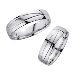 Eheringe Weißgold Breite 5,5 mm WR1018