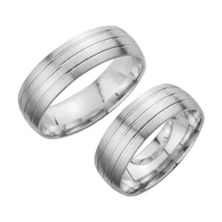 Eheringe Weißgold Breite 6,5 mm WR0840