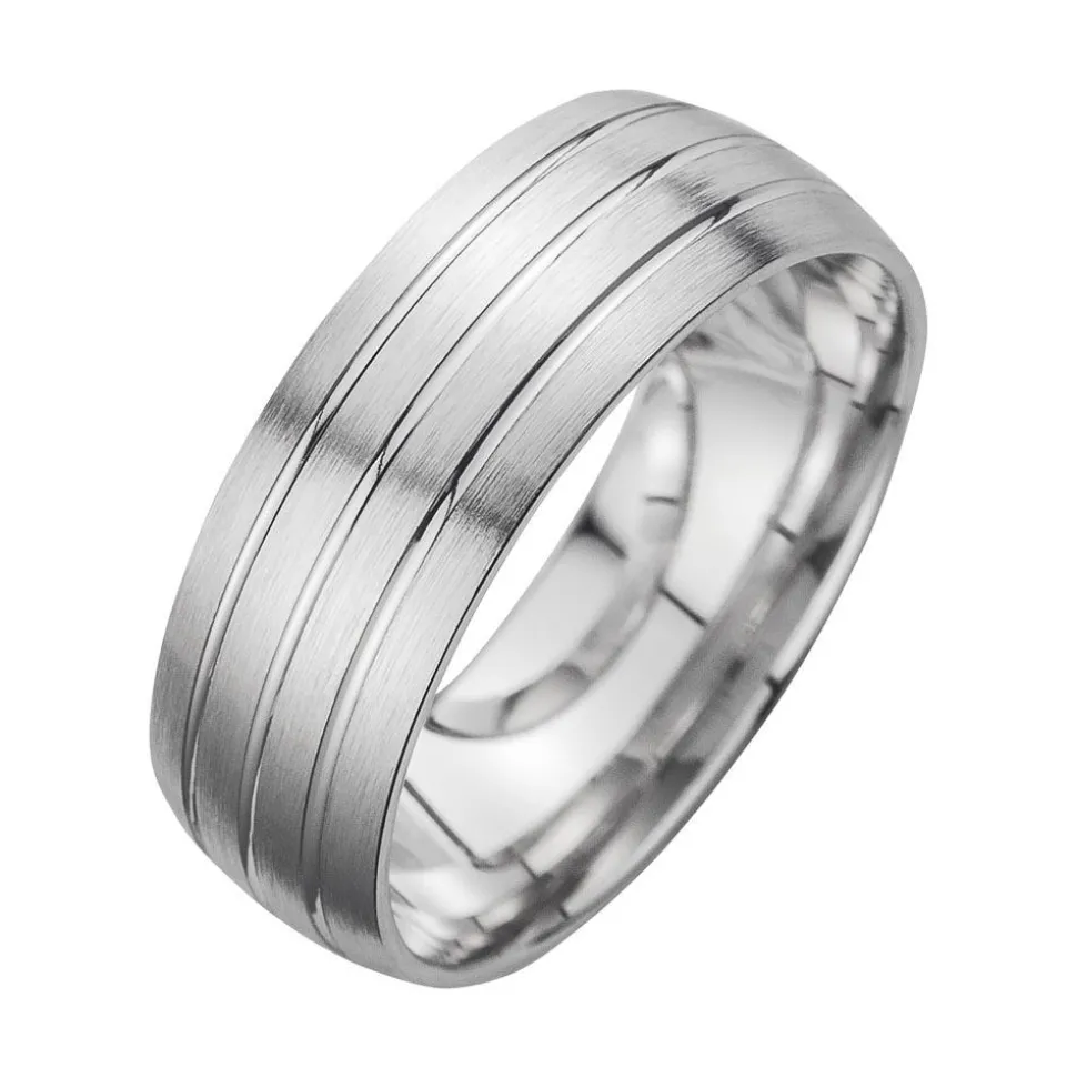 Eheringe Weißgold Breite 6,5 mm WR0840